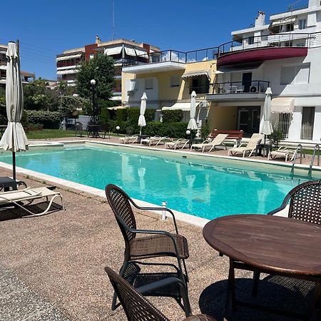 Damian'S Cozy Pool Apartment Peraía Exteriér fotografie